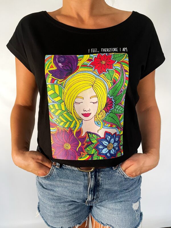 I feel therfore I am CZARNA (L)