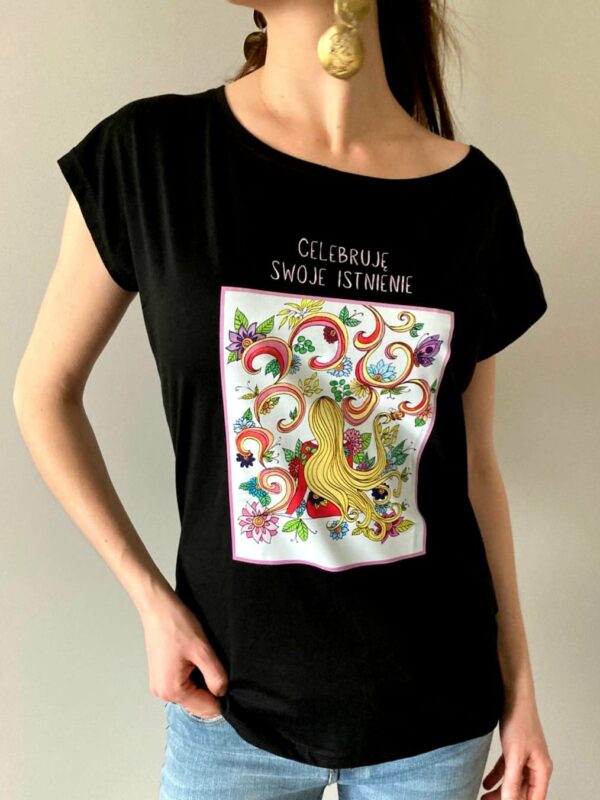 Celebruję swoje Istnienie CZARNA (L)